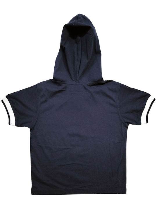 Sprint Kids Sweatshirt with Hood Blue