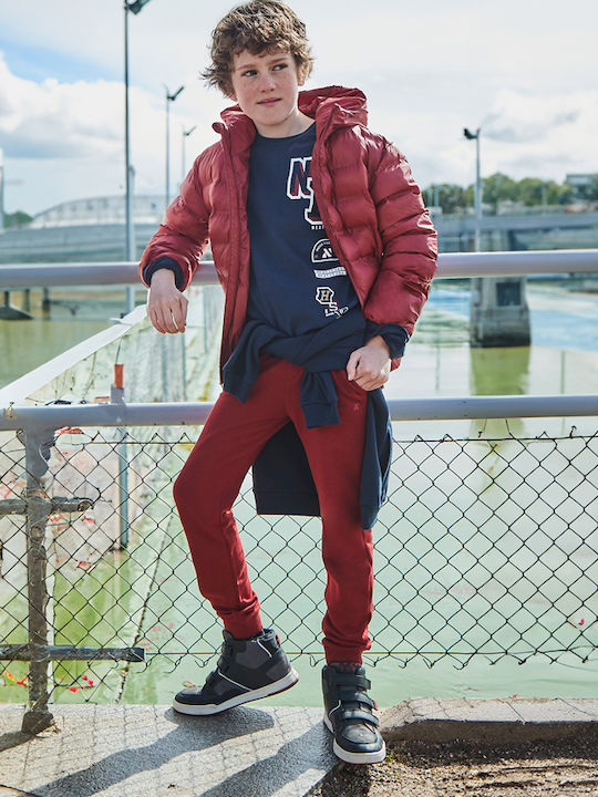 Kids Sweatpants Bordeaux