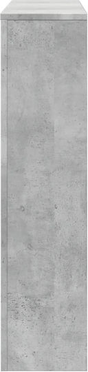 vidaXL Heizkörperabdeckung aus Spanplatte Grau 149x20x82cm