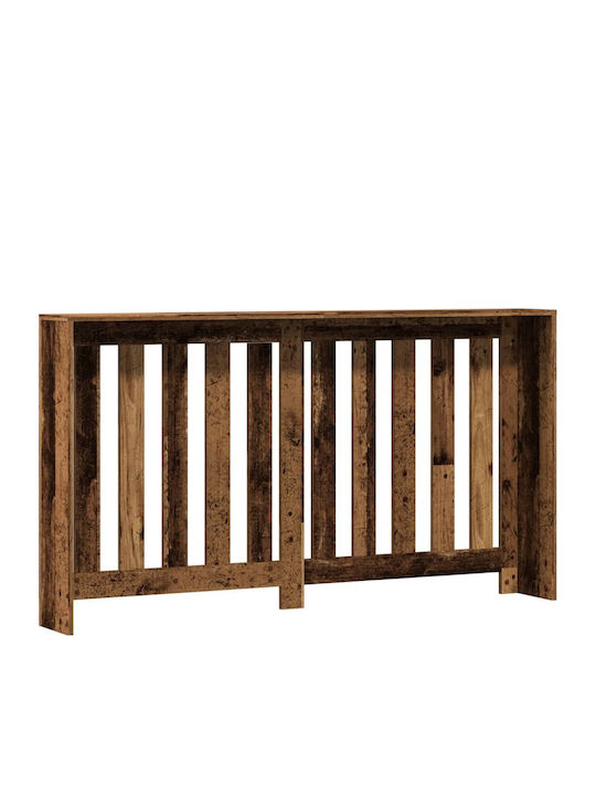 vidaXL Husă Pentru Radiator Din PAL Maro 149x20x82cm