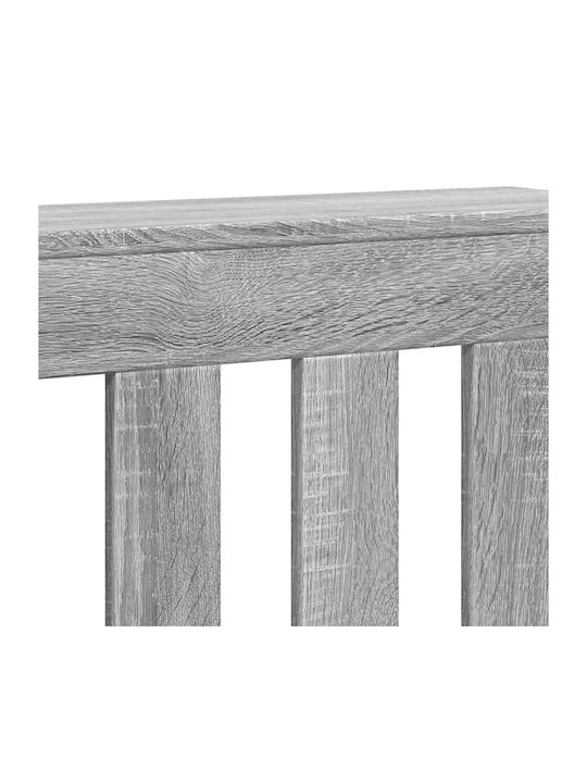 vidaXL Husă Pentru Radiator Din PAL Gri 149x20x82cm