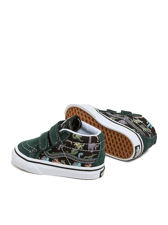 Old Skool SK8-MID REISSUE V Kids Sneakers High with Hoop & Loop Closure Multicolour