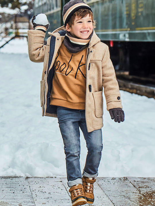 Kinder Schlaghose Jeans Schwarz