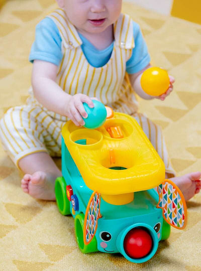 Bright Starts Παιχνίδι Pop & Roll Safari Bus Ball Play