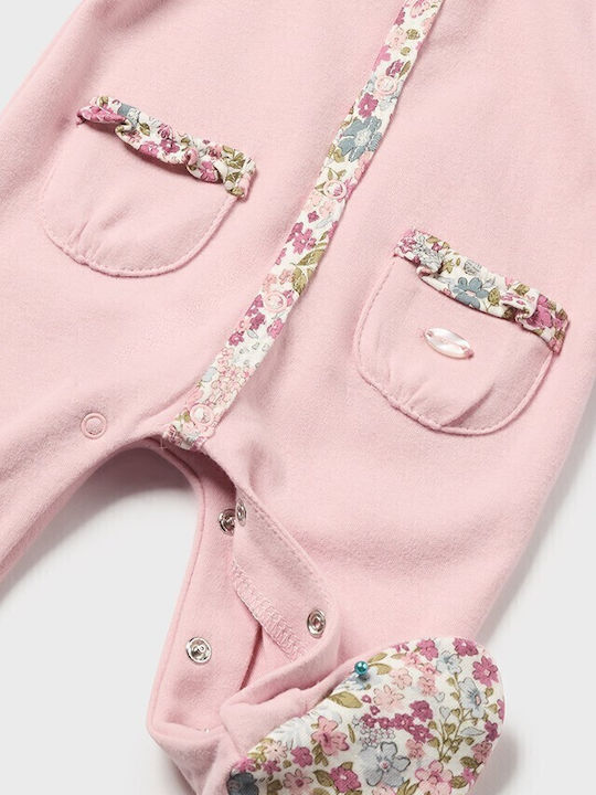 Mayoral Set Babystrampler Langärmliges Rosa 2Stück