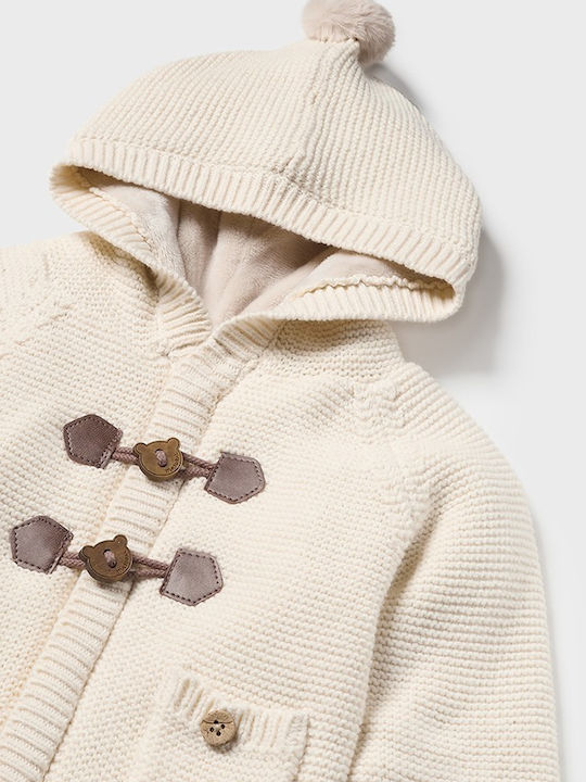 Kids Cardigan Cotton with Hood Ceramic