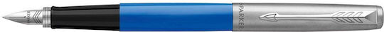 Parker Writing Pen Medium Blue made of Plastic with Blue Ink