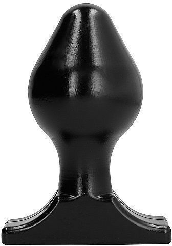 All Black Anal Plug Black 16cm