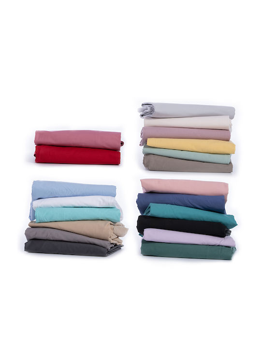 Nef-Nef Homeware Sheet Super-Double 240x270cm. Basic Mint