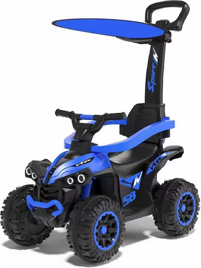 Homeone ATV Проходилка Количка Ride On с Дръжка за 12++ Месеца 921-BLUE Син