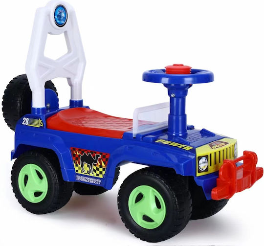 Homeone Jeep Cherokee Αυτοκινητάκι Ride On για 12+ μηνών Μπλε