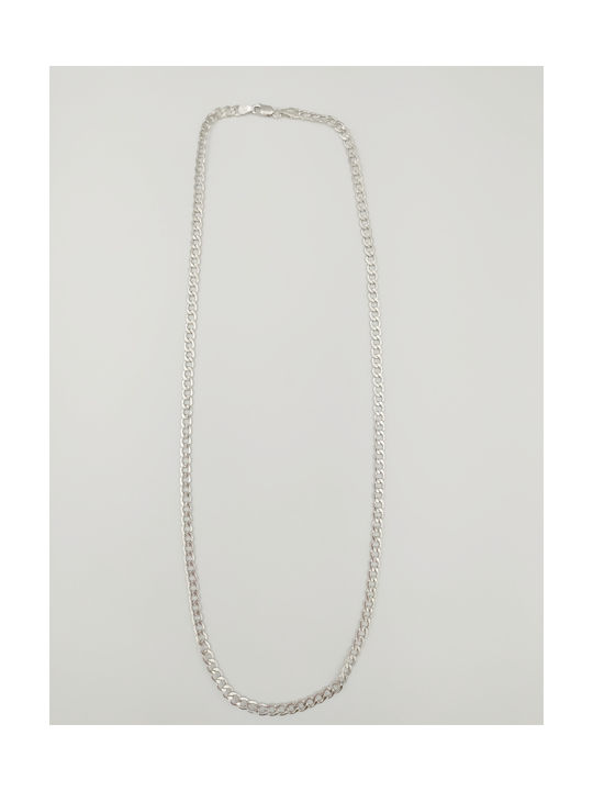 Silver Chain Neck Length 60cm