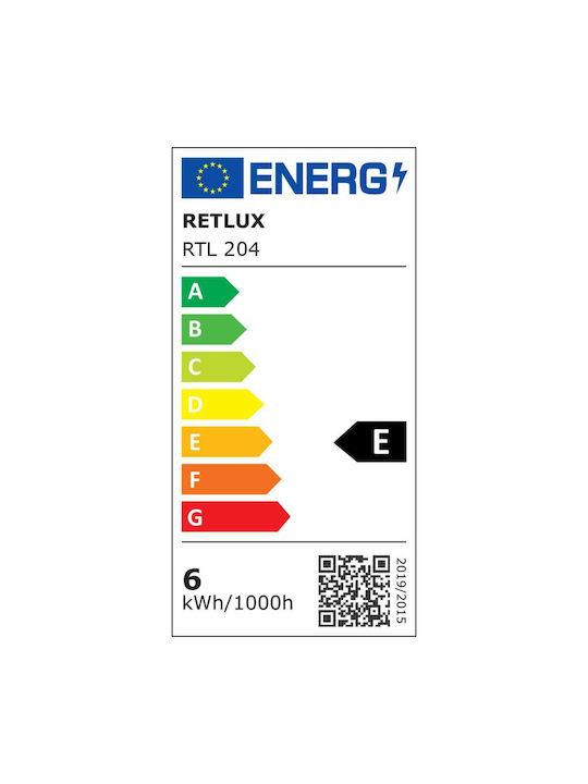 Retlux LED Lumină de Birou în Culoarea Negru