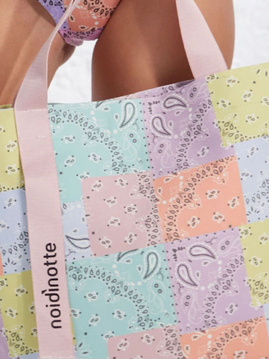 Noidinotte Fabric Beach Bag Multicolour