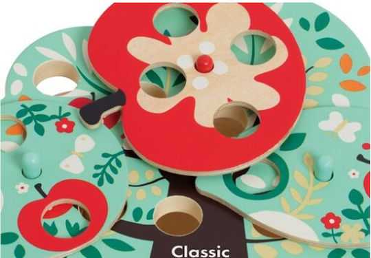 Classic World Ο Τρυποκάρυδος Educational Game Knowledge made of Wood for 3+ years Years Old