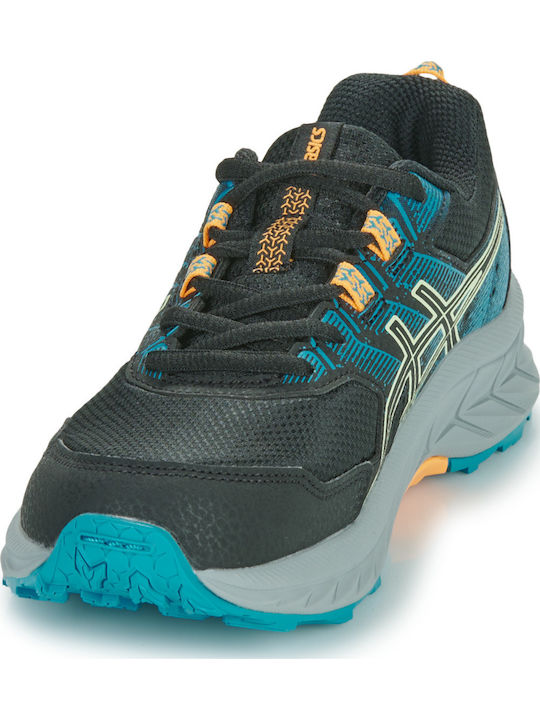 Pre-venture 9 Gs Αθλητικά Παιδικά Παπούτσια Running με Κορδόνια Μαύρα