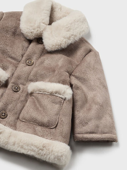 Kids' Coat Double Sided Cinnamon