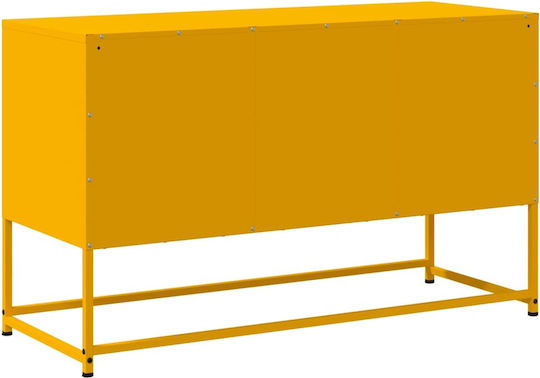 Stand TV Metalic Galben L100.5xA39xÎ60.5cm