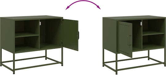 TV-Ständer Aus Metall Gelbe M100.5xT39xH60.5cm