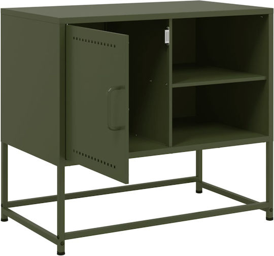 TV-Ständer Aus Metall Gelbe M100.5xT39xH60.5cm