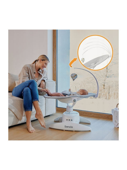 Lionelo Electric Baby Relax Iris with Music Beige Sand for Child up to 9kg