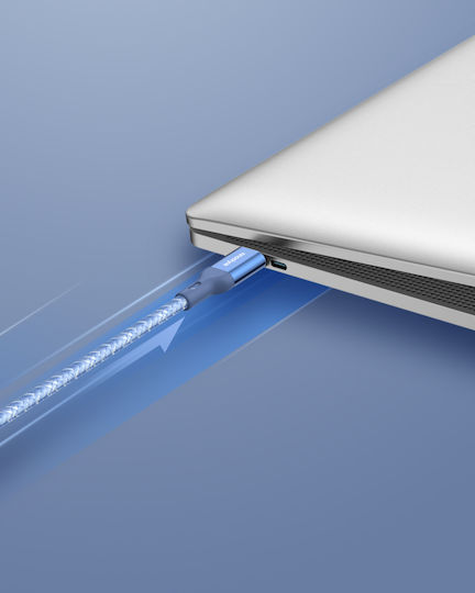 Innostyle USB 2.0 Kabel USB-C männlich - USB-C 60W PD Schwarz 2m ICC150ALBLU