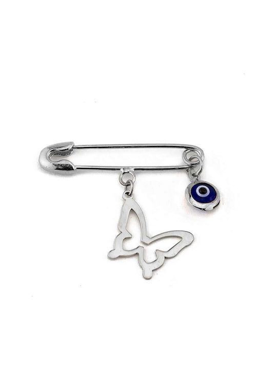 Goldsmith Kinder Sicherheitsnadel Πεταλούδα aus Silber