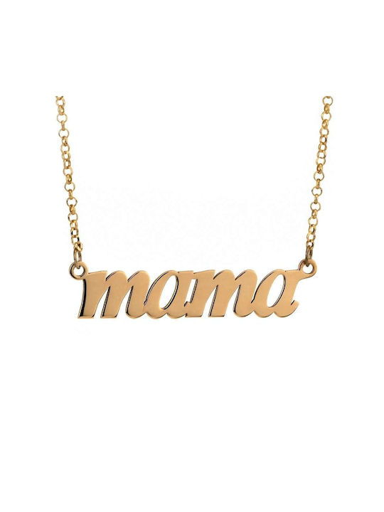 Goldsmith Necklace Mum from Gold Plated Silver