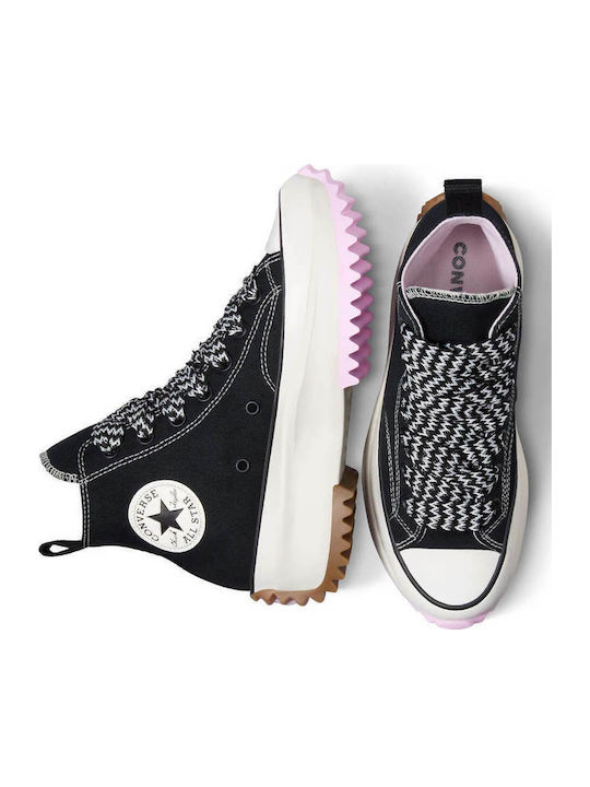 Run Star Hike Pentru Femei Chunky Botine Negre / Roz Spumă / Egret