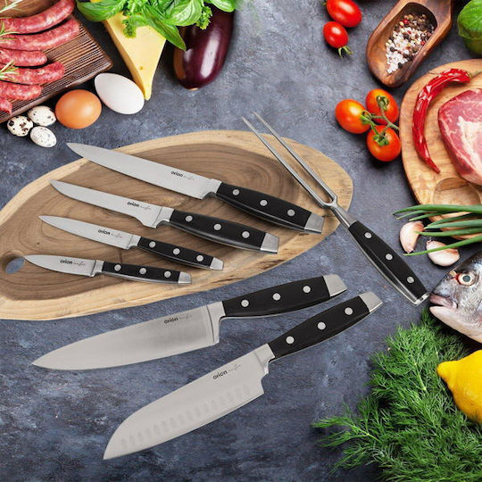 Orion Messer Santoku aus rostfreiem Stahl 18.5cm