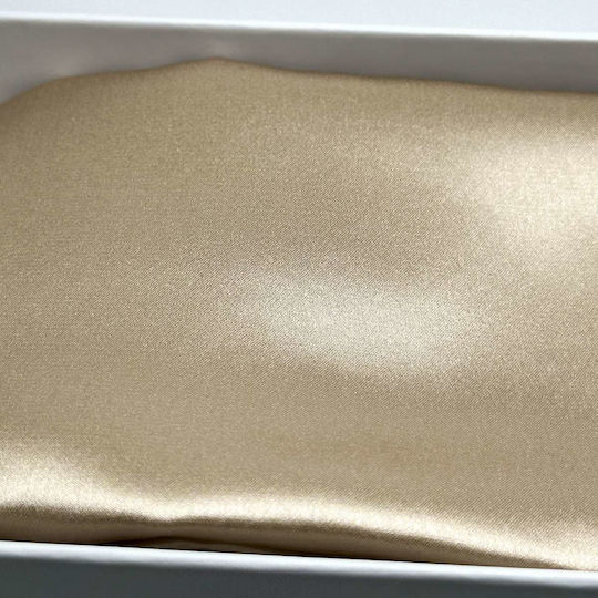 Espree Silk Passion Μεταξωτή Μαξιλαροθήκη Καφέ 52x72εκ.