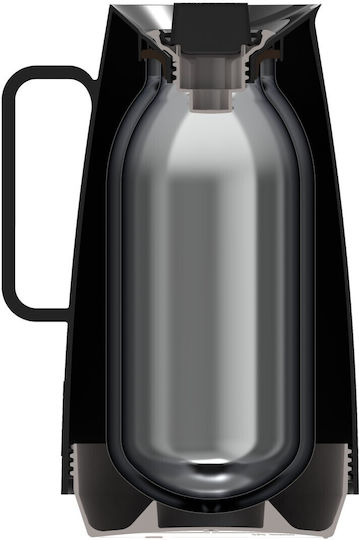 Tramontina Jug Thermos Plastic / Glass 500ml Black