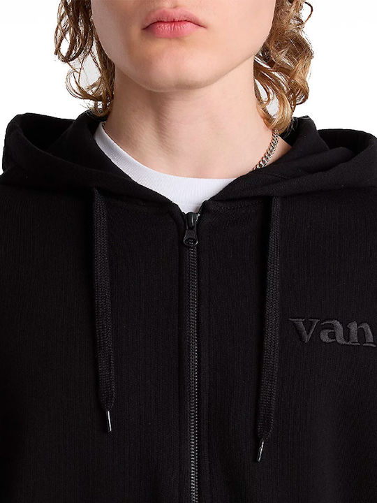 Black Hoodie Cardigan