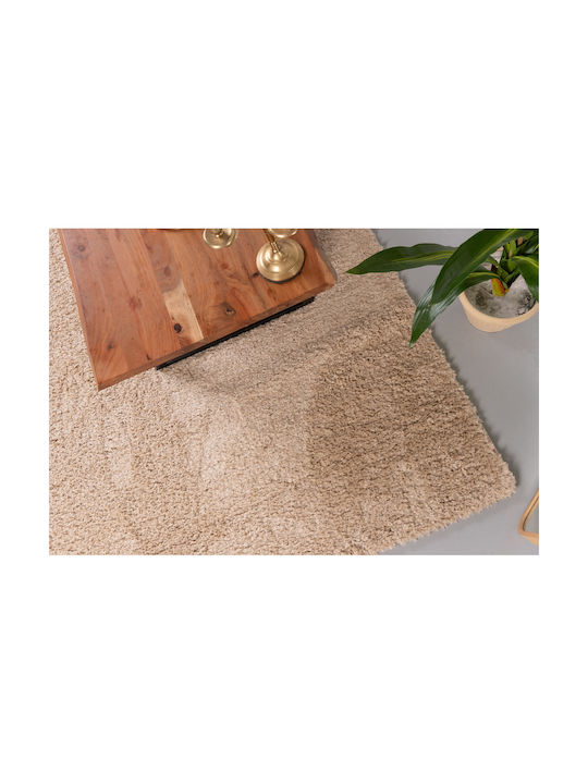 Tzikas Carpets Alpino Rug Rectangular Shaggy Beige