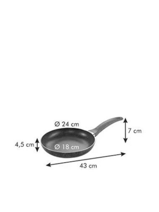 Tescoma Pan aus Aluminium mit Antihaftbeschichtung 24cm