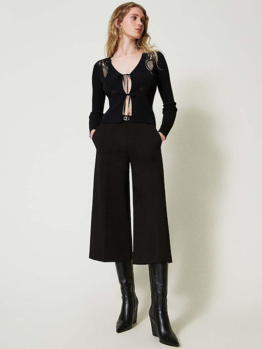 Cardigan Twinset pentru femei cu dantelă 242tp3193