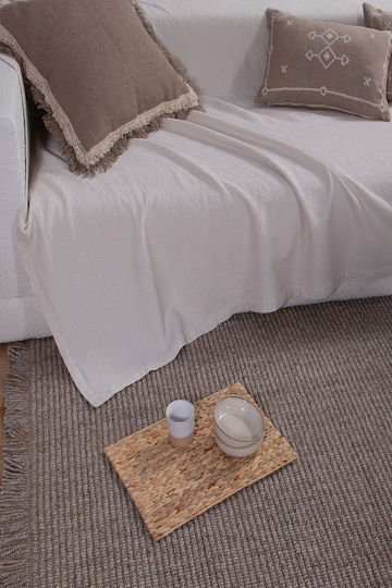 Nef-Nef Homeware Rebel Χαλί Ορθογώνιο Καλοκαιρινό από Γιούτα Beige 140x200cm