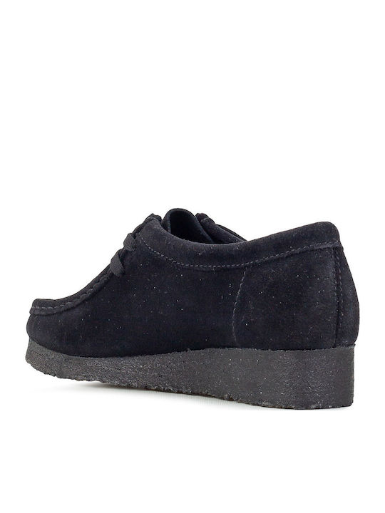 Wallabee Γυναικεία Μοκασίνια σε Μαύρο Χρώμα
