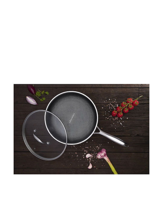 Kohersen Tigaie Black Cube Din Aluminiu Cu Capac 28cm