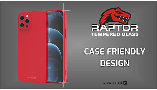 Swissten Raptor Diamond Ultra Clear 3D Tempered Glass Apple iPhone 15 Pro Max 84501808 Black