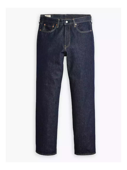 Stay Men's Jeans Pants with Loose Straight Fit Unwashed Denim