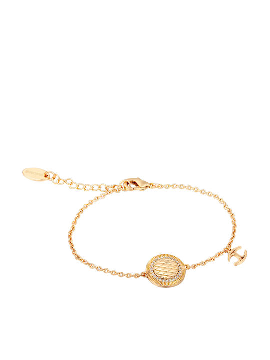 Just Cavalli Animalier Women's Watch with Gold Metal Bracelet