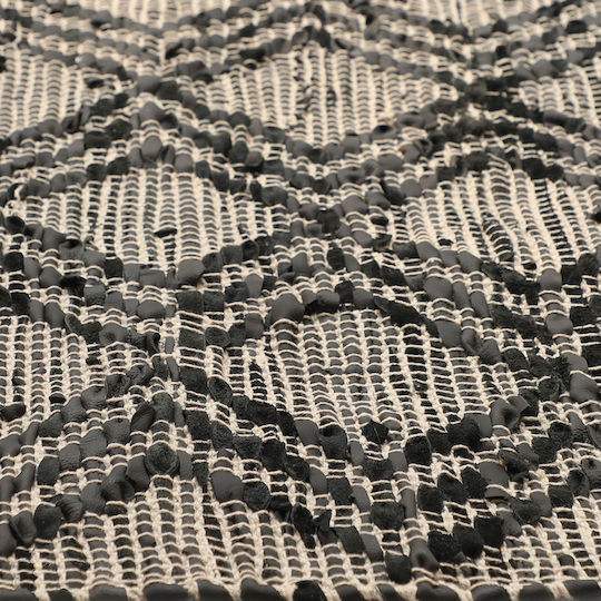 Melinen Rug Rectangular Gray