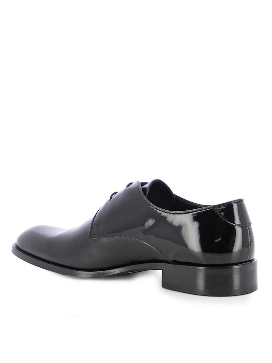 Guy Laroche Men's Leather Dress Shoes Black