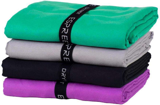 Espree Microfiber Body Towel 280gr/m² Gray 150x75cm