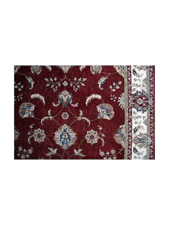 Ragolle Da Vinci Rug with Fringes Burgundy