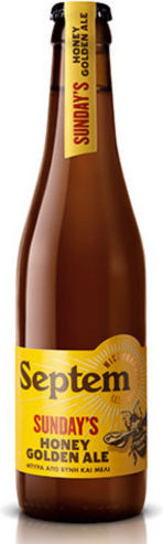 Septem Microbrewery Sunday's Honey Golden бутилка Але Бутилка 1x330мл