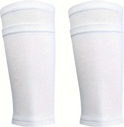 Liga Sport Adults Soccer Shin Protectors White