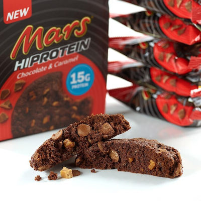 Mars Μπισκότα Πρωτεΐνης Hi-Protein με Κομματάκια Chocolate & Caramel 60gr