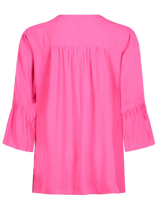 Sublevel Women's Blouse Fuchsia